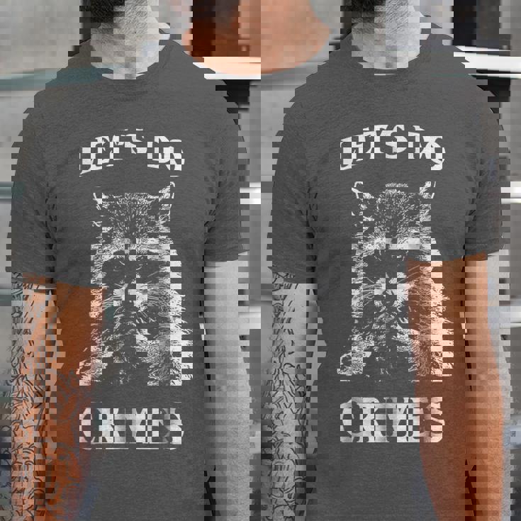 Raccoon Tee | Unisex Let's Do Crimes Design for Animal Lovers