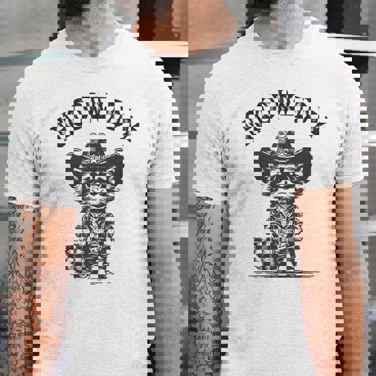 Cowboy Raccoon T-Shirt - Unisex Jersey | Fun Western Style