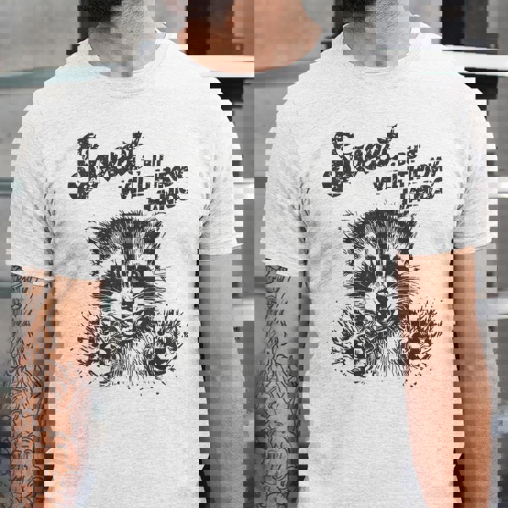 Raccoon Sarcastic T-Shirt - Sweet Yet Tough Unisex Jersey Tee