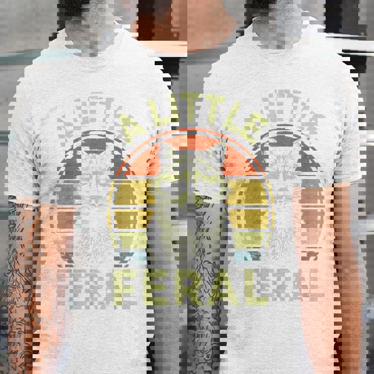 Retro Raccoon Graphic Unisex Jersey T-Shirt - Fun for All Ages