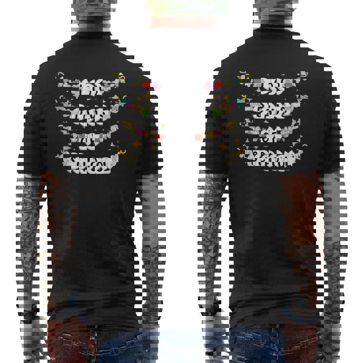 100 Days Of School Bracelet 100 Days Men's T-shirt Back Print