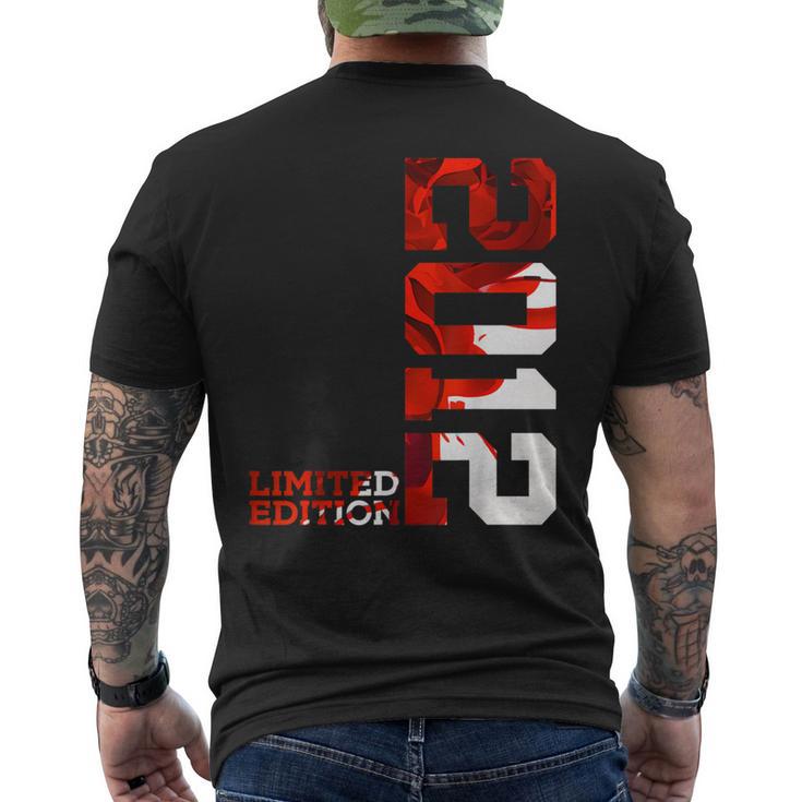 11 Jahre 11St Birthday Limited Edition 2012 T-Shirt mit Rückendruck