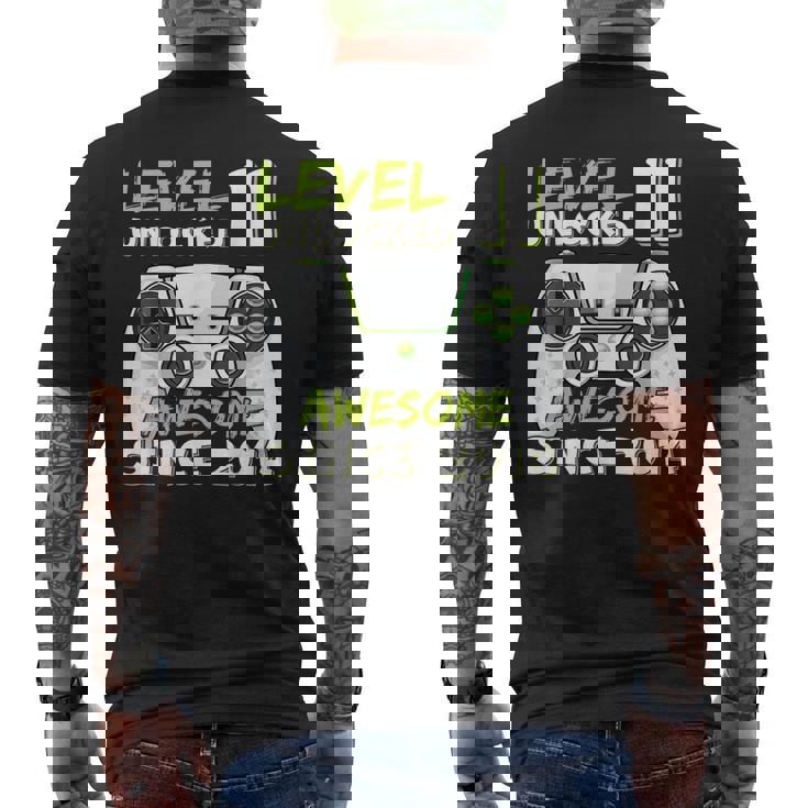 11 Year Old Bday Decorations Son Boy 11Yr 2014 11Th Birthday Men's T-shirt Back Print