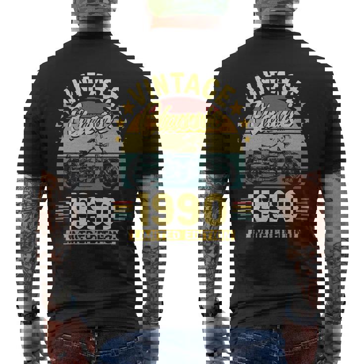 1990 Motorcycle Limited Edition Men's T-shirt Back Print