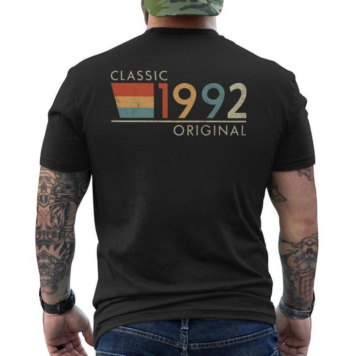 1992 Original Vintage Men's T-shirt Back Print | Mazezy
