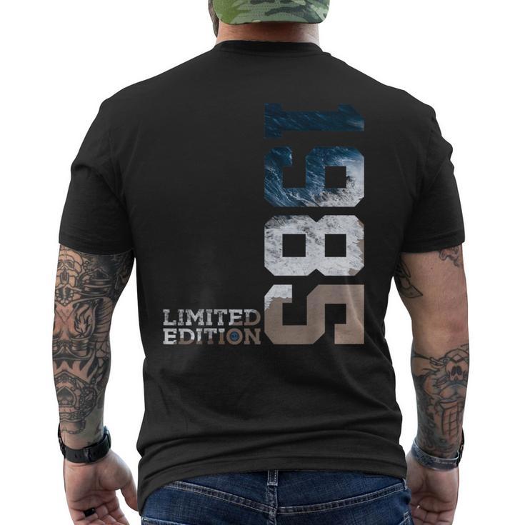 38 Jahre 38Th Birthday Limited Edition 1985 T-Shirt mit Rückendruck