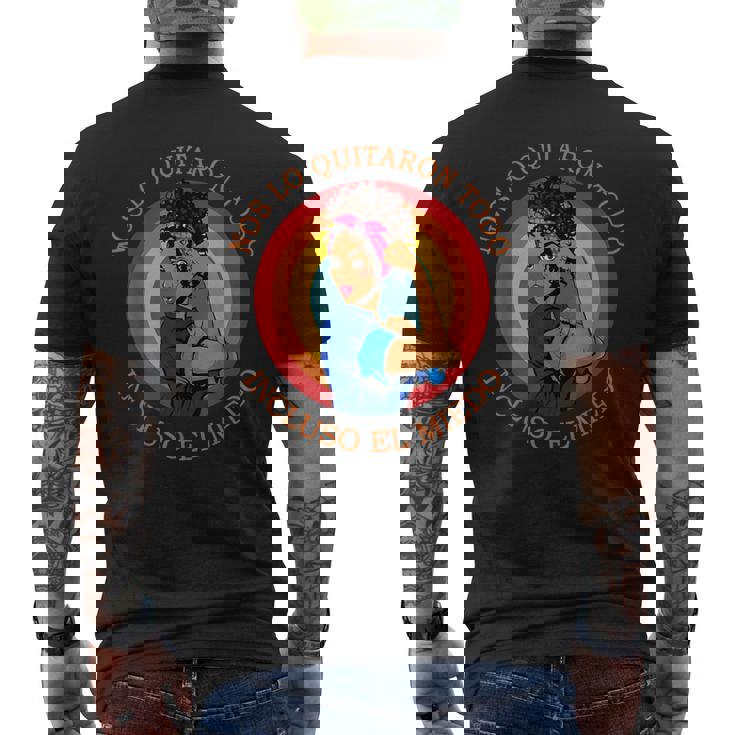 8 Marzo Día De La Muje Nos Lo Quitaron Todo Incluso El Miedo Camiseta Hombre Estampado Espalda
