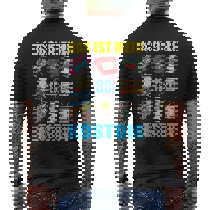 80S Retro Party Fancy Dress Cassette I Love The 90S T-Shirt mit Rückendruck