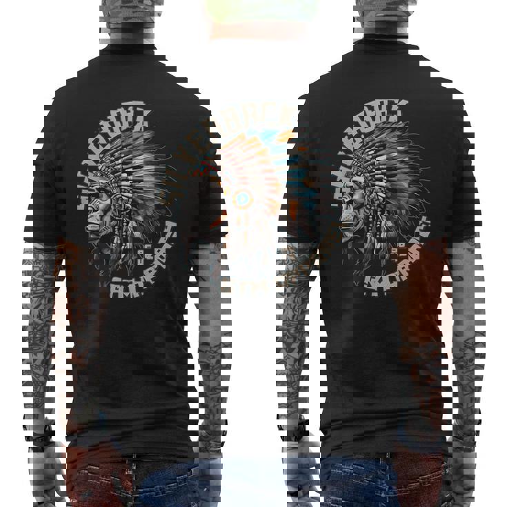 964 Silverback -Êtements De Gym Musculation Apache Gym T-shirt imprimé au dos