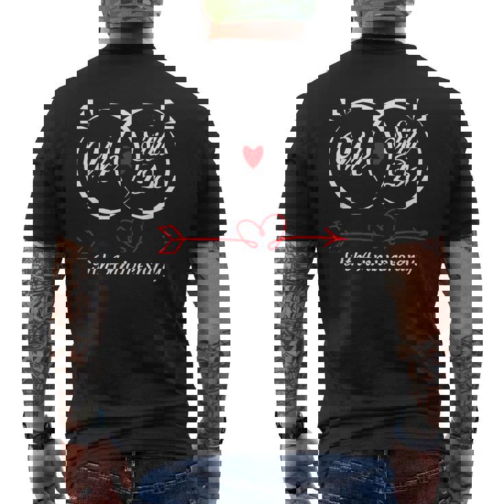 We Still Do 9th Anniversary 9 Years Of Marriage Couple Idea Men's Back Print T-Shirt