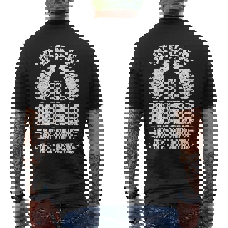 Abuelo Mas Guapo De El Mundo Grandpa Regalo Para Abuelo Camiseta Hombre Estampado Espalda