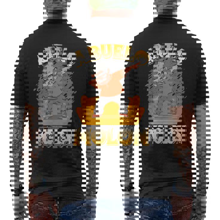 Abuelo Molon Embarazo Sorpresa Ascendido A Abuelo Bebé Nieto Camiseta Hombre Estampado Espalda