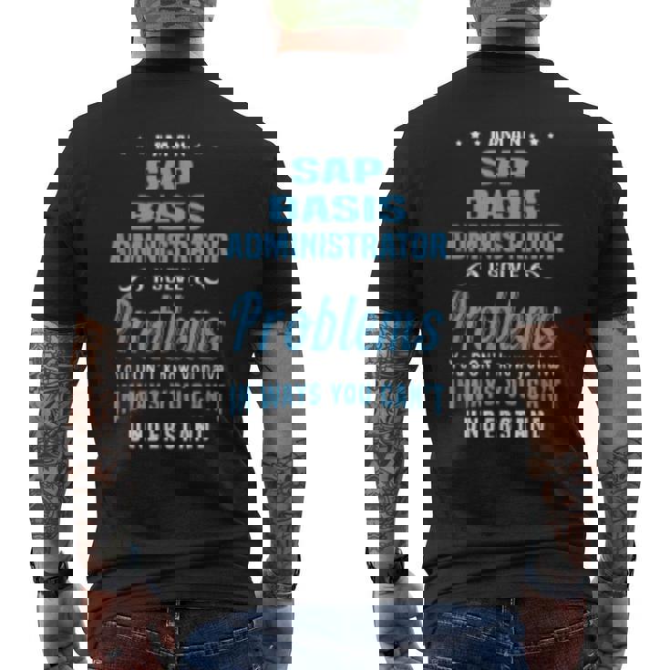 Administrador Sap Basis Camiseta Hombre Estampado Espalda
