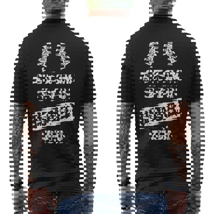 Así Es Como See Un Bisabuelo Molón Del Mundo Divertido Camiseta Hombre Estampado Espalda