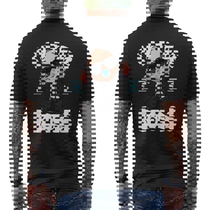 Baby Boss Yo Soy El Jefe Como Un Jefe Niños Camiseta Hombre Estampado Espalda