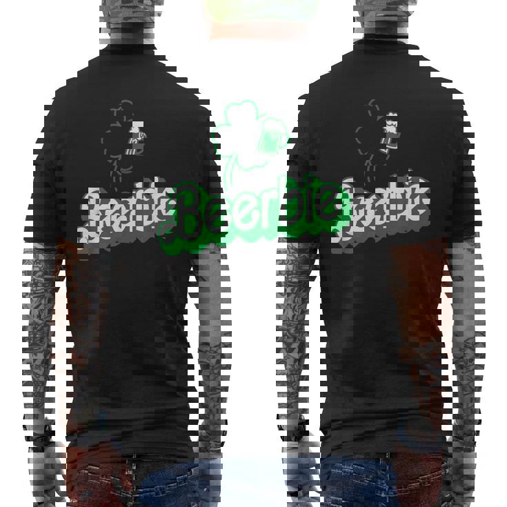 Beer Drinking St Patty's Drinking St Patrick's Day Men's T-shirt Back Print