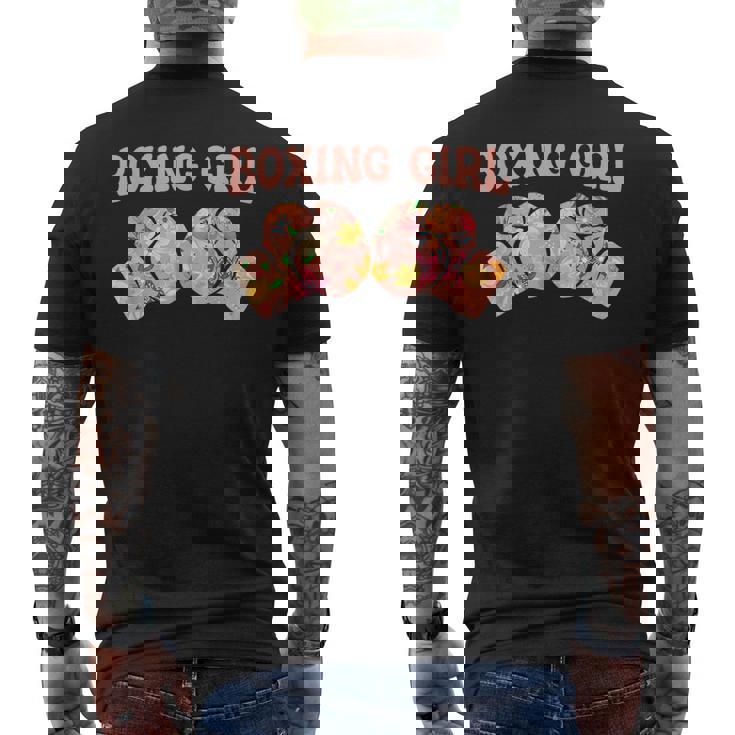 Boxeo Puching Ball Sparring Boxeador Camiseta Hombre Estampado Espalda