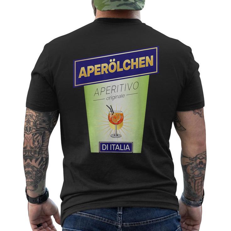 Carnival Fancy Dress X Aperoolchen Costume Bottle Fancy Dress T-Shirt mit Rückendruck