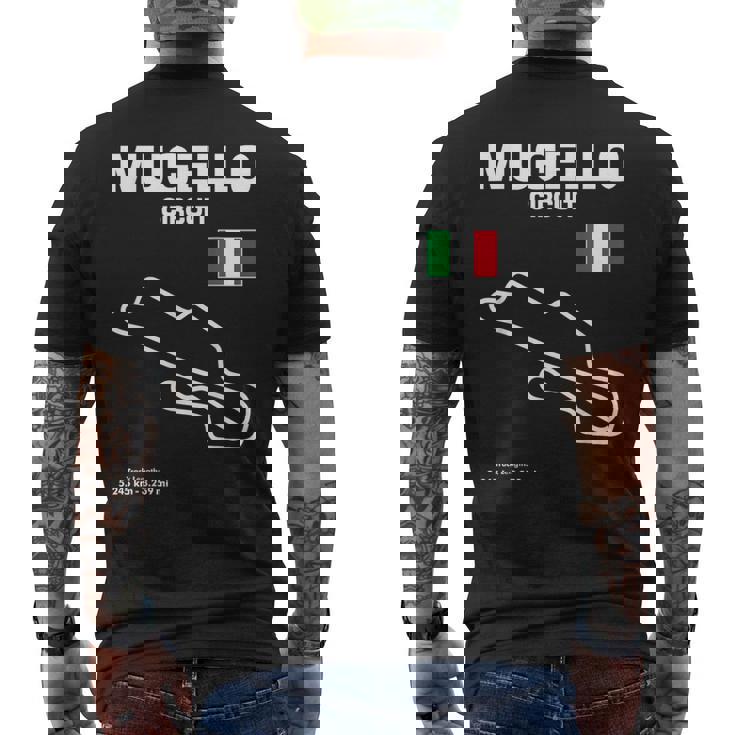 Célèbre Circuit Contour Ello Track Race Fan Racing Car Racing T-shirt imprimé au dos