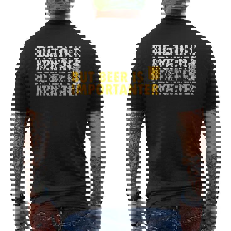 Cerveza Cerveza Artesanal Camiseta Hombre Estampado Espalda