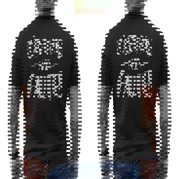 C'est Pas Ma Faute T-shirt imprimé au dos
