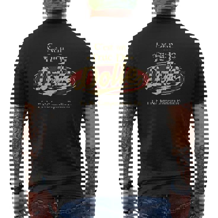 C'est Un Dolle Truc De Tu Ne Comprendrais Pas Dolle Nom T-shirt imprimé au dos
