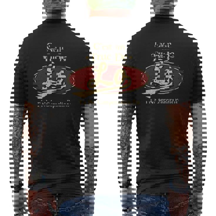 C'est Un Lo Truc De Tu Ne Comprendrais Pas Lo Nom T-shirt imprimé au dos