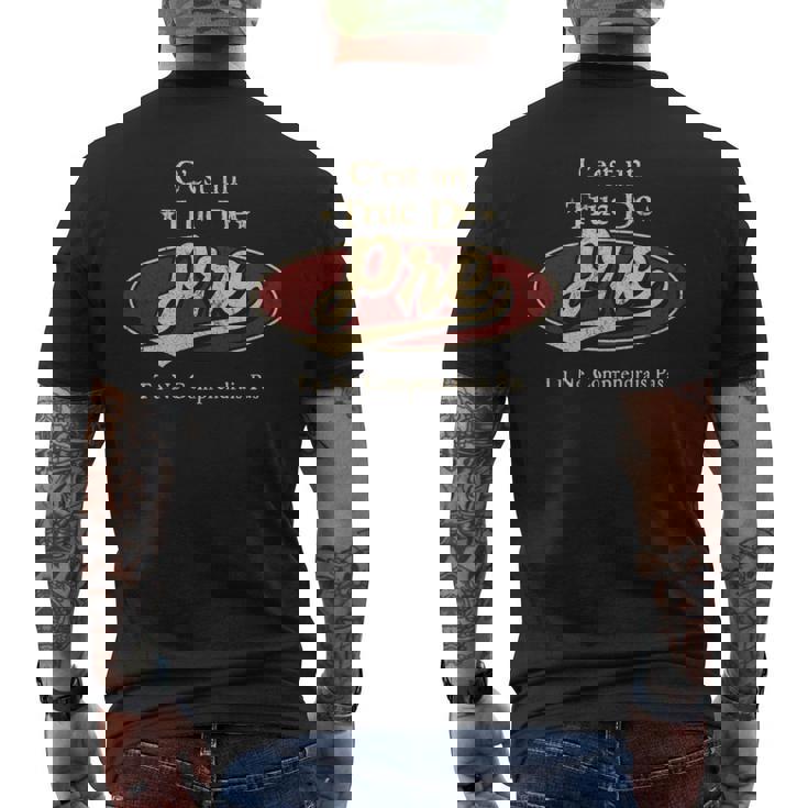 C'est Un Pre Truc De Tu Ne Comprendrais Pas Pre Nom T-shirt imprimé au dos