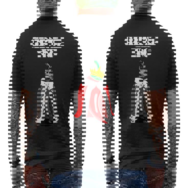 Chipotle King Camisa Para Hombre Chipotle Lover Chipotle Mexicano Sin Mangas Camiseta Hombre Estampado Espalda