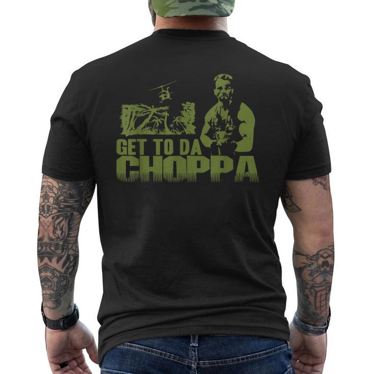 Get To The Choppa T-Shirt mit Rückendruck