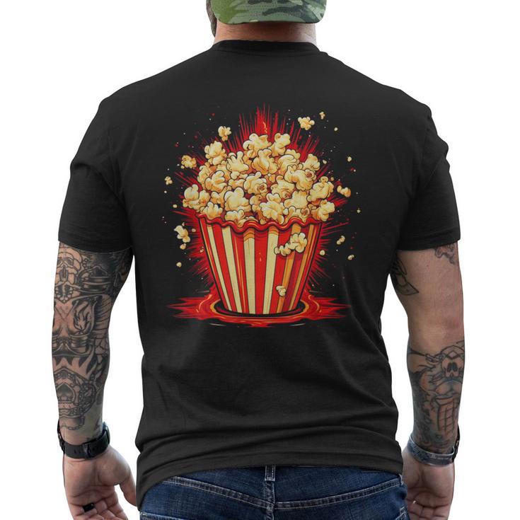 Cool Popcorn Container T-Shirt mit Rückendruck