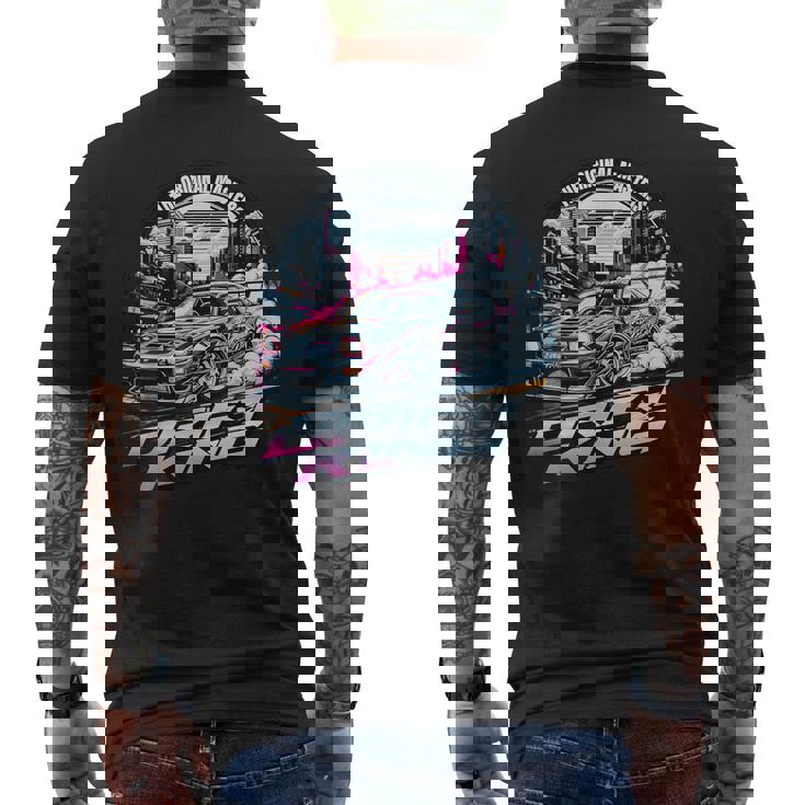 Cool Racingintage Japonés Jdm Tokio Japón Drift Race Car Camiseta Hombre Estampado Espalda