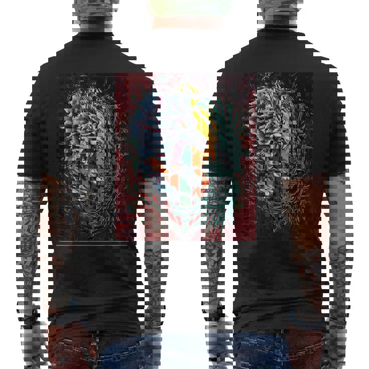 Corbeau Japonais Tokyo Kitsune Inspiré Du Style Asiatique Des Années 80 T-shirt imprimé au dos