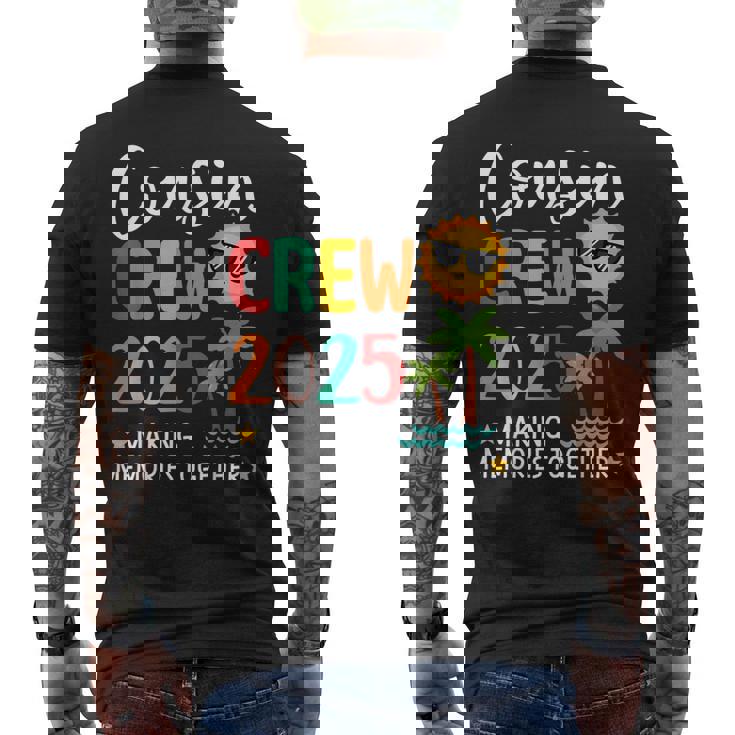Cousin Crew 2025 Making Memories Summer Family Vacation Men's T-shirt Back Print