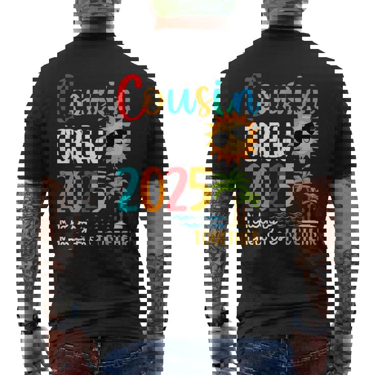 Cousin Crew 2025 Summer Vacation Beach Family Trips Matching Men's T-shirt Back Print