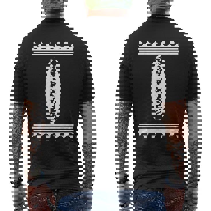 Crayon Disfraz De Muchos Colores Camiseta Hombre Estampado Espalda