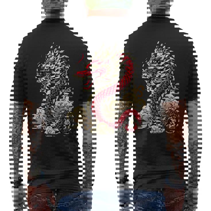 Culture Japonaise Dragon Asiatique T-shirt imprimé au dos