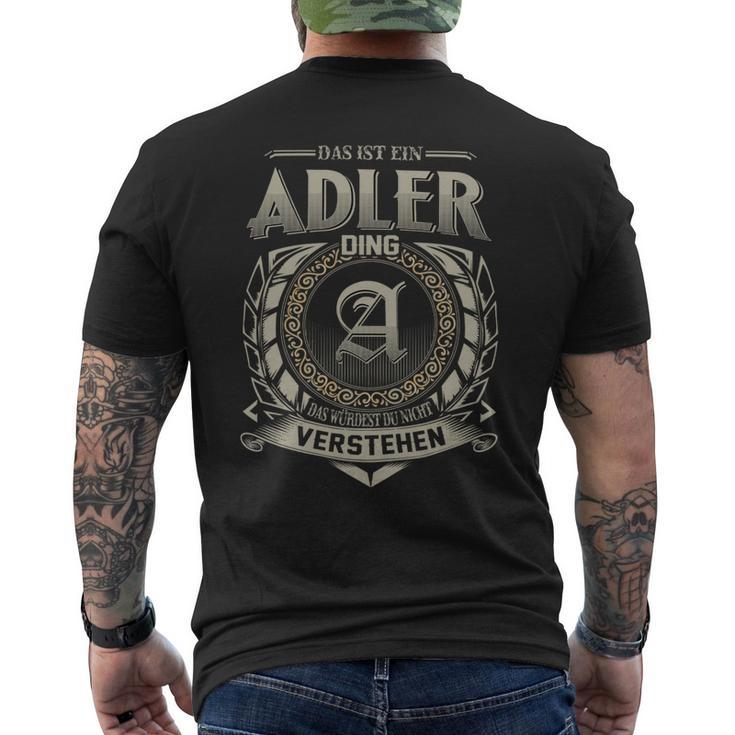 Das Ist Ein Adler Ding Adler Name T-Shirt mit Rückendruck