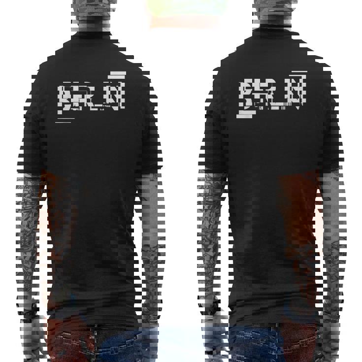 Berlin Avec Des Symboles Iconiques Fan Souvenir Amour T-shirt imprimé au dos