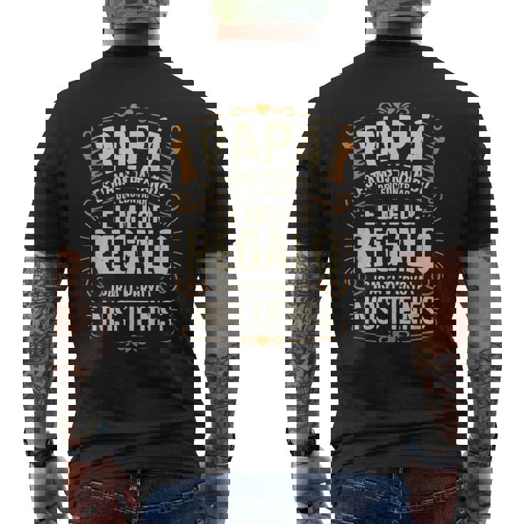 Día Del Padre Para Padre Papá Abuelo Día Del Padre Camiseta Hombre Estampado Espalda