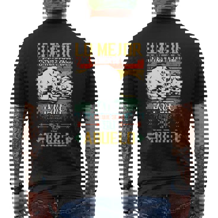 Día Del Padreintage Granddad Yayo Cool Grandpa Abuelo Camiseta Hombre Estampado Espalda