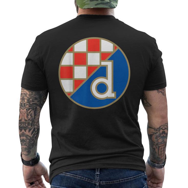 Dinamo Zagreb Croatia Gnk Dinamo Zagreb Croatian T-Shirt mit Rückendruck