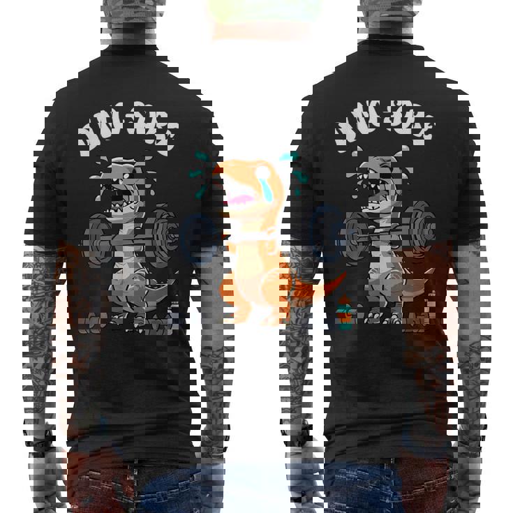 Dino Sore Gym Fitness Lifting Weights Workout Dino Saur Gym T