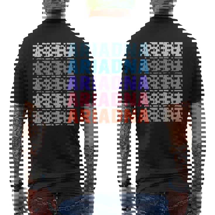 Divertido Regalo Nombre Ariadna Personalizado Primer Nombre Camiseta Hombre Estampado Espalda