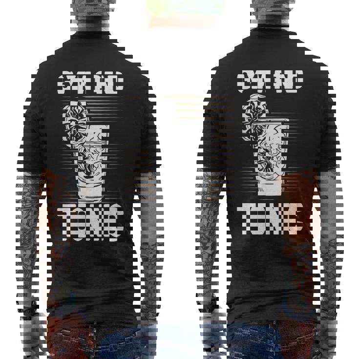 Ediciónintage De Gym And Tonic Camiseta Hombre Estampado Espalda