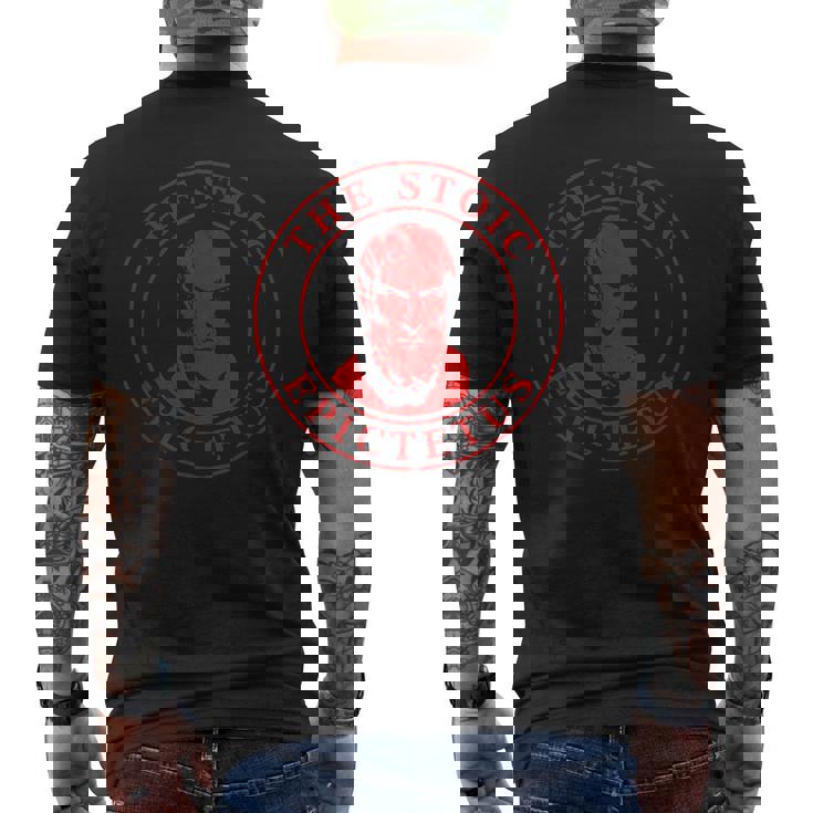 El Estoico Epicteto -Intage Camiseta Hombre Estampado Espalda