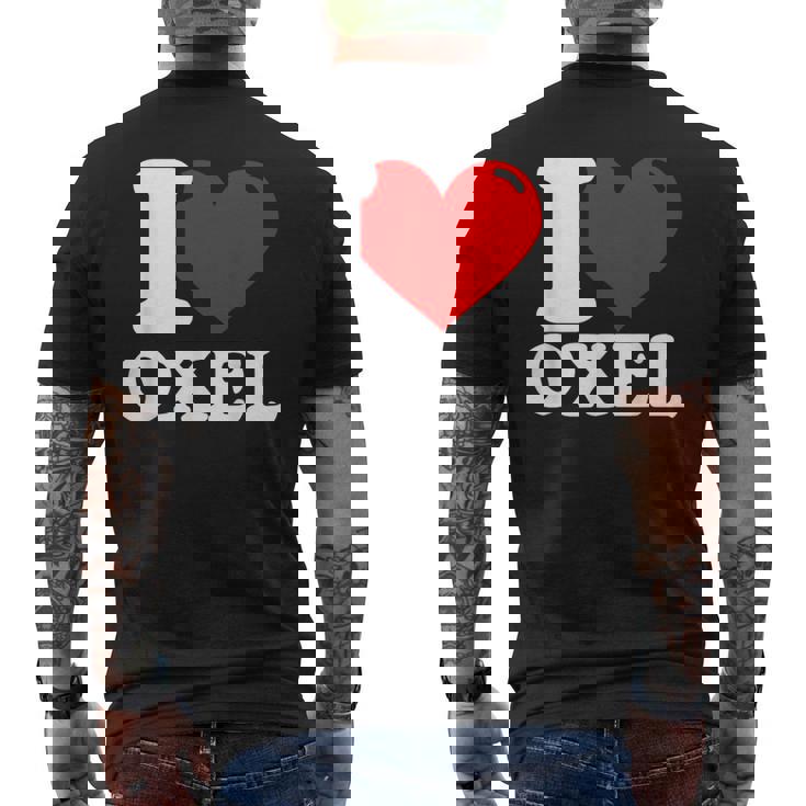 Me Encanta El Oxel Nombre Camiseta Hombre Estampado Espalda