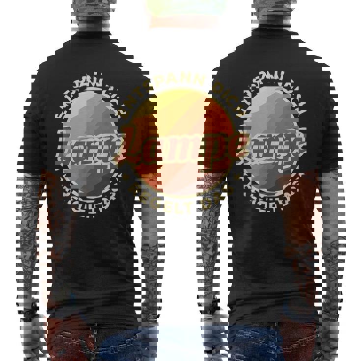 Entspann Dich Lampe Regelt Das T-Shirt mit Rückendruck