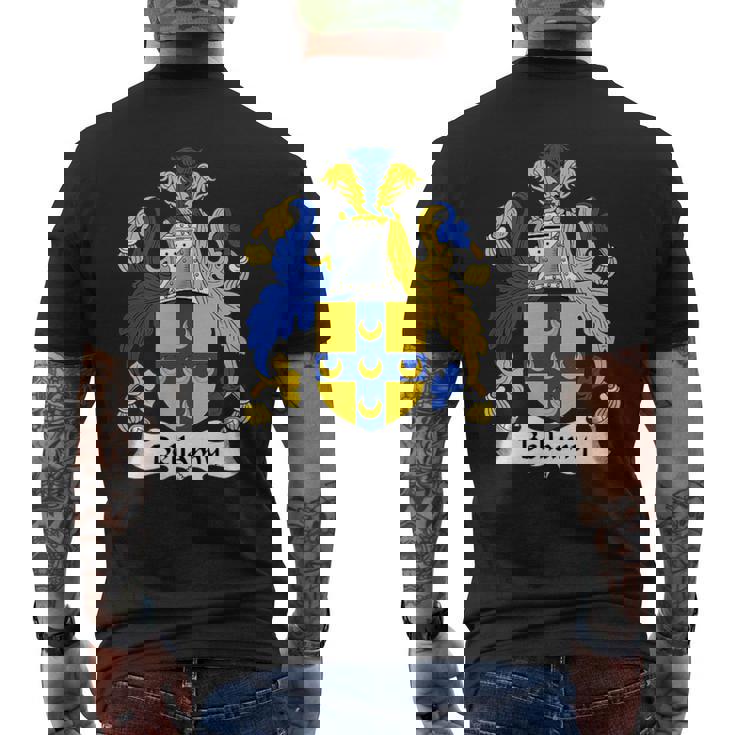 Escudo De Armas Bellamy Escudo De La Familia Camiseta Hombre Estampado Espalda