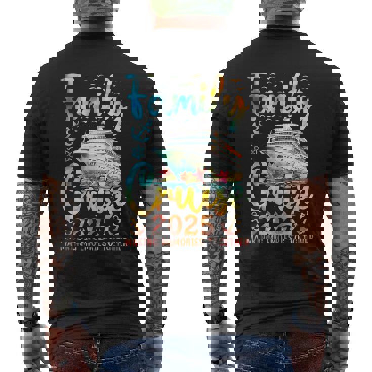 Family Cruise 2025 Vacation Trip Family Matching Cruise Ship Men's T-shirt Back Print